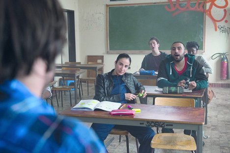 Noémie Chicheportiche, Arthur Mazet, Oussama Kheddam, Karidja Touré - La Colle - Filmfotos