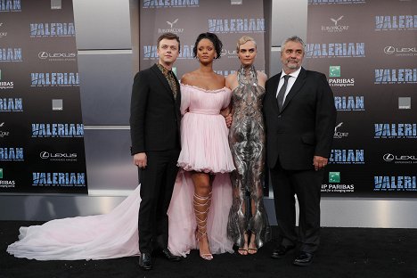 World premiere at TCL Chinese Theater in Hollywood, California, on Monday, July 17, 2017 - Dane DeHaan, Rihanna, Cara Delevingne, Luc Besson - Valerian a mesto tisícich planét - Z akcií