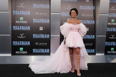 World premiere at TCL Chinese Theater in Hollywood, California, on Monday, July 17, 2017 - Rihanna - Valerian a město tisíce planet - Z akcí