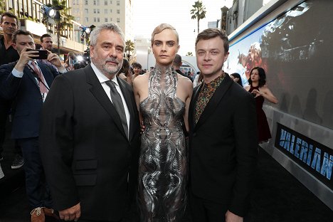 World premiere at TCL Chinese Theater in Hollywood, California, on Monday, July 17, 2017 - Luc Besson, Cara Delevingne, Dane DeHaan - Valerian a město tisíce planet - Z akcí