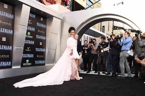World premiere at TCL Chinese Theater in Hollywood, California, on Monday, July 17, 2017 - Rihanna - Valérian et la Cité des mille planètes - Événements
