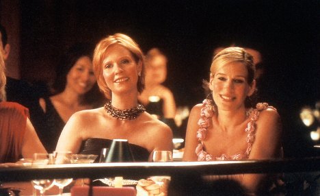 Cynthia Nixon, Sarah Jessica Parker - Sexo en Nueva York - Me encantan las charadas - De la película