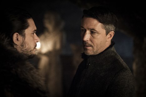 Kit Harington, Aidan Gillen - Trónok harca - Viharbanszületett - Filmfotók