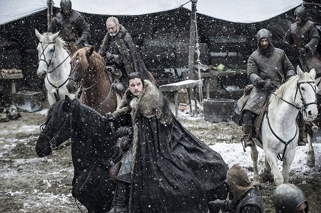 Liam Cunningham, Kit Harington - Game of Thrones - Stormborn - Photos
