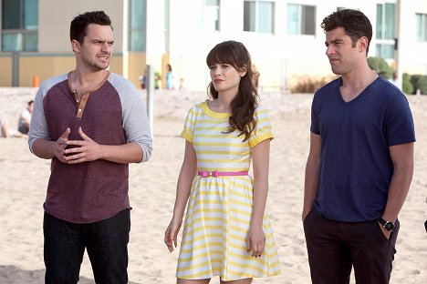 Jake Johnson, Zooey Deschanel, Max Greenfield - New Girl - Oh Abby Day, partie 3 - Film