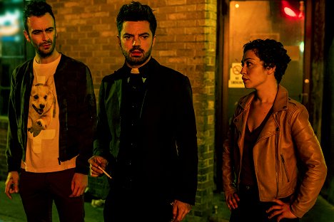 Joe Gilgun, Dominic Cooper, Ruth Negga - Preacher - Pig - Van film