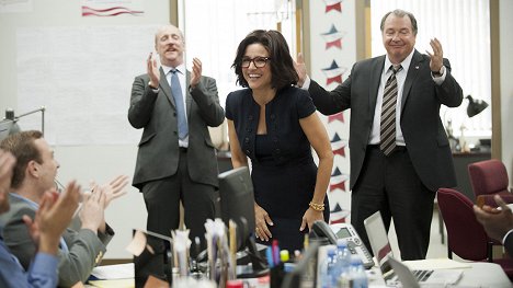 Matt Walsh, Julia Louis-Dreyfus, Kevin Dunn - Veep - Die Vizepräsidentin - Personalpolitik - Filmfotos