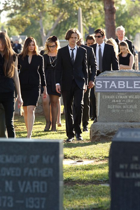 Jeanne Tripplehorn, Kirsten Vangsness, Matthew Gray Gubler, Thomas Gibson - Criminal Minds - Jäljittelijä - Kuvat elokuvasta