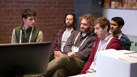 Zach Woods, Martin Starr, T.J. Miller, Thomas Middleditch, Kumail Nanjiani - Silicon Valley - Präsentation - Filmfotos