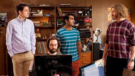 Zach Woods, Martin Starr, Kumail Nanjiani, T.J. Miller - Silicon Valley - Two Days of the Condor - Photos