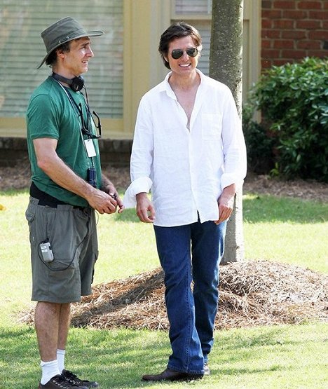 Doug Liman, Tom Cruise - American Made - Van de set