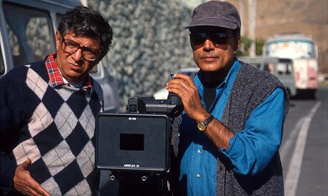 Abbas Kiarostami - Chuť třešní - Z natáčení