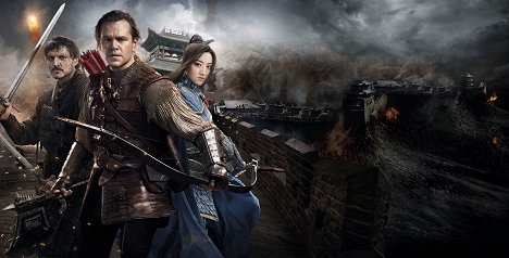 Pedro Pascal, Matt Damon, Tian Jing - A Grande Muralha - Promo