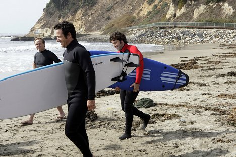 Peter MacNicol, Rob Morrow, David Krumholtz - Numb3rs - Charlie Don't Surf - Photos