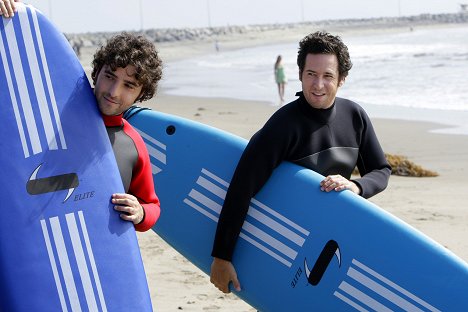 David Krumholtz, Rob Morrow - Numb3rs - Charlie Don't Surf - Photos