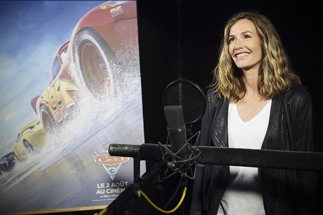 Cécile de France - Cars 3: Evolution - Dreharbeiten