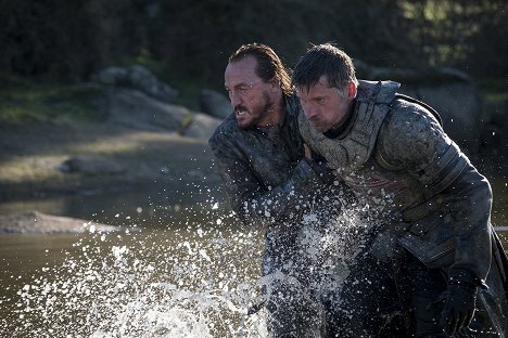 Jerome Flynn, Nikolaj Coster-Waldau - Game of Thrones - Eastwatch - Van film