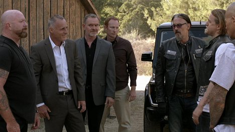 Timothy V. Murphy, Scott Anderson, Tommy Flanagan, Charlie Hunnam - Sons of Anarchy - Valkoinen valta - Kuvat elokuvasta