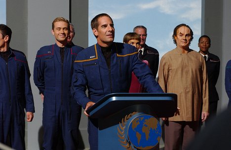 Connor Trinneer, Scott Bakula, John Billingsley - Star Trek: Enterprise - El hogar - De la película