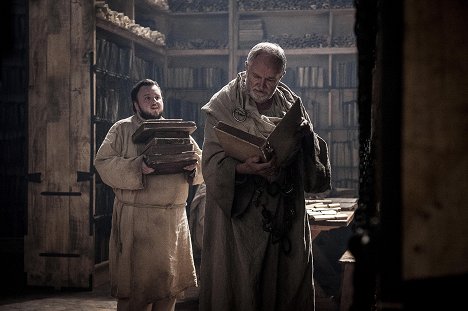John Bradley, Jim Broadbent - Game of Thrones - Stormborn - Photos