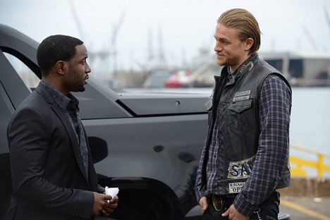 Rich Paul, Charlie Hunnam - Sons of Anarchy - Playing with Monsters - Photos