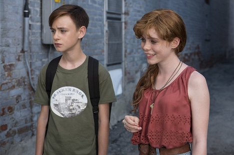 Jaeden Martell, Sophia Lillis - It - De la película