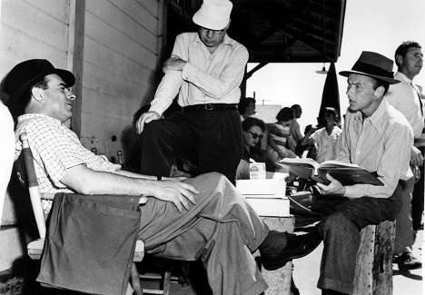 Lewis Allen, Frank Sinatra - Suddenly - Forgatási fotók