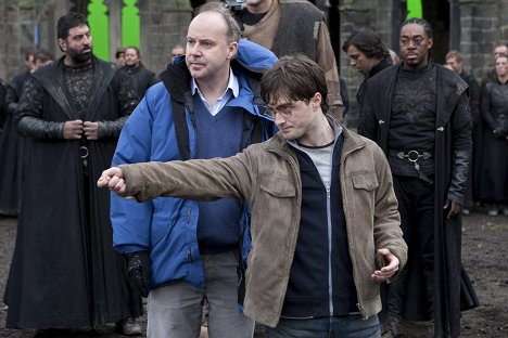 Joe Kallis, David Yates, Daniel Radcliffe - Harry Potter és a Halál ereklyéi II. rész - Forgatási fotók
