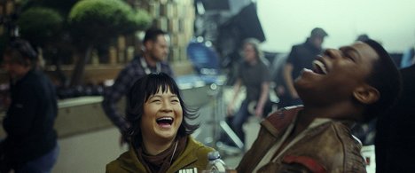 Kelly Marie Tran, John Boyega - Star Wars: Poslední z Jediů - Z natáčení