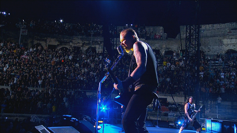 James Hetfield - Metallica - koncert v Nimes - Z filmu