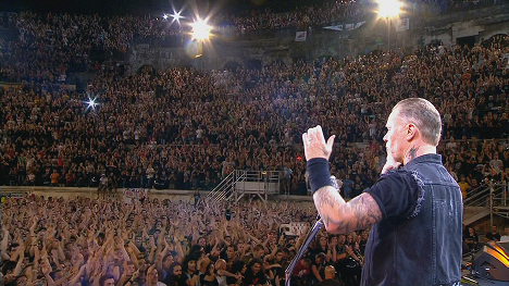 James Hetfield - Metallica - Francais Pour Une Nuit Live 2009 - Van film