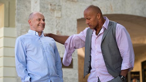 Rob Corddry, Dwayne Johnson - Ballers - Game Day - Photos