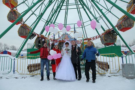 Artur Litvinov, Taťjana Tuzova, Alisa Varova, Michail Tarabukin, Valentin Kuzněcov - Uljbka Lisa - Z nakrúcania