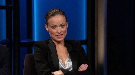 Olivia Wilde - Real Time with Bill Maher - Van film