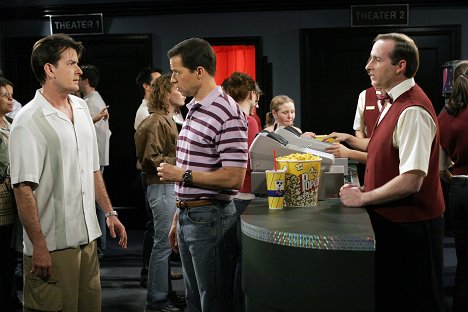 Charlie Sheen, Jon Cryer, Shon Little - Two and a Half Men - Corey's Been Dead for an Hour - Photos