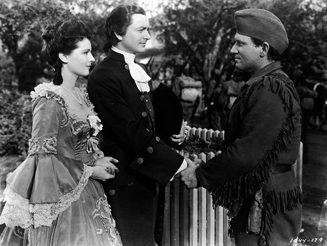 Ruth Hussey, Robert Young, Spencer Tracy - Nordwest-Passage - Filmfotos