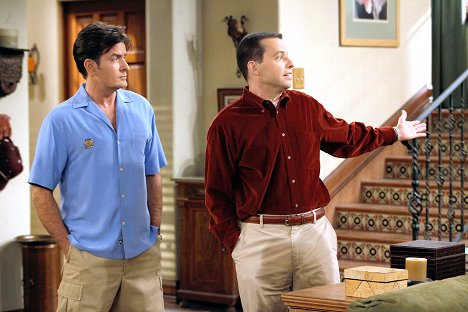 Charlie Sheen, Jon Cryer - Two and a Half Men - Oxofrmbl - Filmfotos