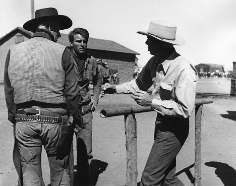 Montgomery Clift, Howard Hawks - Red River - Making of
