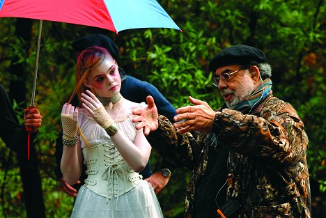 Elle Fanning, Francis Ford Coppola - Twixt - Making of