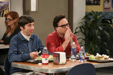 Simon Helberg, Johnny Galecki - The Big Bang Theory - Das Doktor-Ramona-Dankeschön - Filmfotos