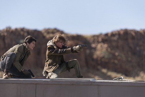 Dylan O'Brien, Thomas Brodie-Sangster - Maze Runner: The Death Cure - Photos