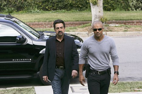 Joe Mantegna, Shemar Moore - Mentes criminales - The Big Wheel - De la película