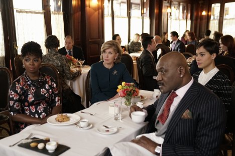 Christine Baranski, Delroy Lindo, Cush Jumbo - The Good Fight - Stoppable: Requiem for an Airdate - Photos