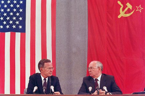 George Bush, Mikhail Sergeyevich Gorbachev - A 90-es évek Amerikája - Filmfotók