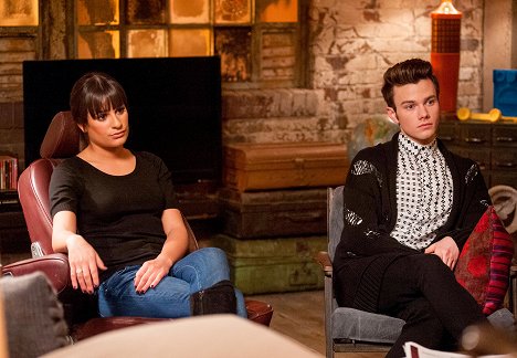 Lea Michele, Chris Colfer - Glee - Spory - Z filmu