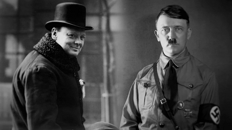 Winston Churchill, Adolf Hitler