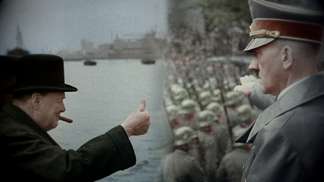 Winston Churchill, Adolf Hitler - Hitler versus Churchill - Z filmu