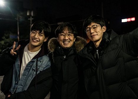 Ha-neul Kang, Hang-joon Jang, Moo-yeol Kim - Gieokeui bam - Z nakrúcania