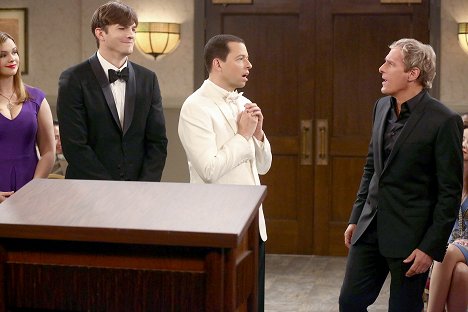 Ashton Kutcher, Jon Cryer, Michael Bolton - Dwóch i pół - Alan planuje wesele - Z filmu