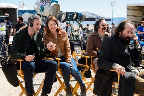 Chris O'Dowd, Lucy Walters, Sean Bridgers - Get Shorty - Shot on Location - Photos